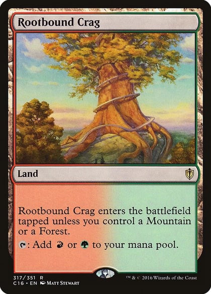 Rootbound Crag, Commander 2016 317