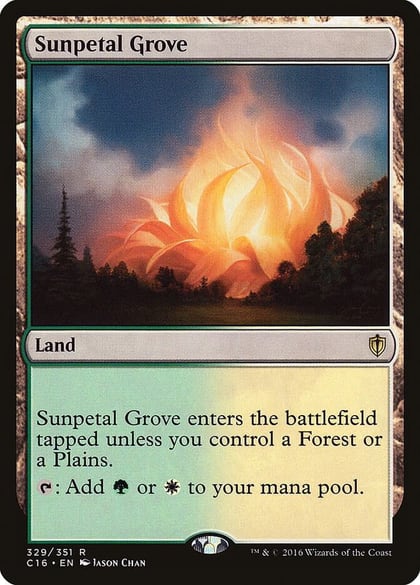 Sunpetal Grove, Commander 2016 329