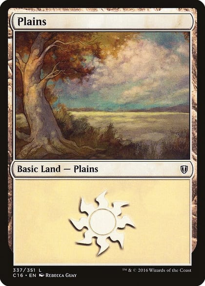 Plains (337), Commander 2016 337