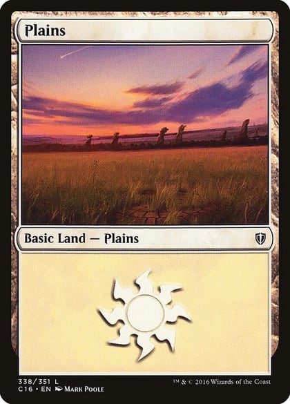 Plains (338), Commander 2016 338