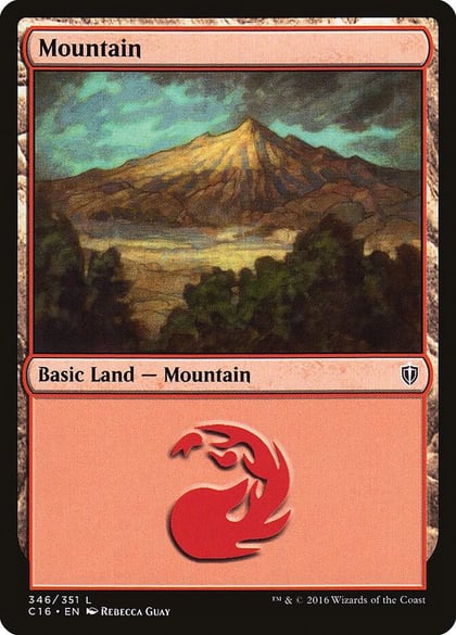 Mountain (346), Commander 2016 346