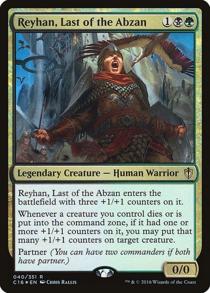 Reyhan, Last of the Abzan, Commander 2016 40