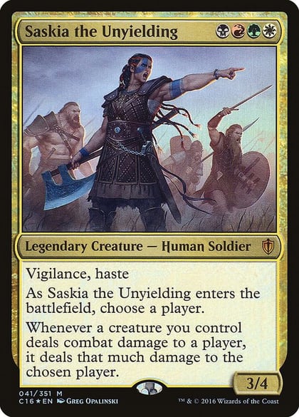 Saskia the Unyielding, Commander 2016 41