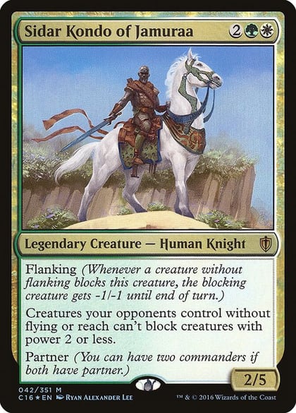 Sidar Kondo of Jamuraa, Commander 2016 42