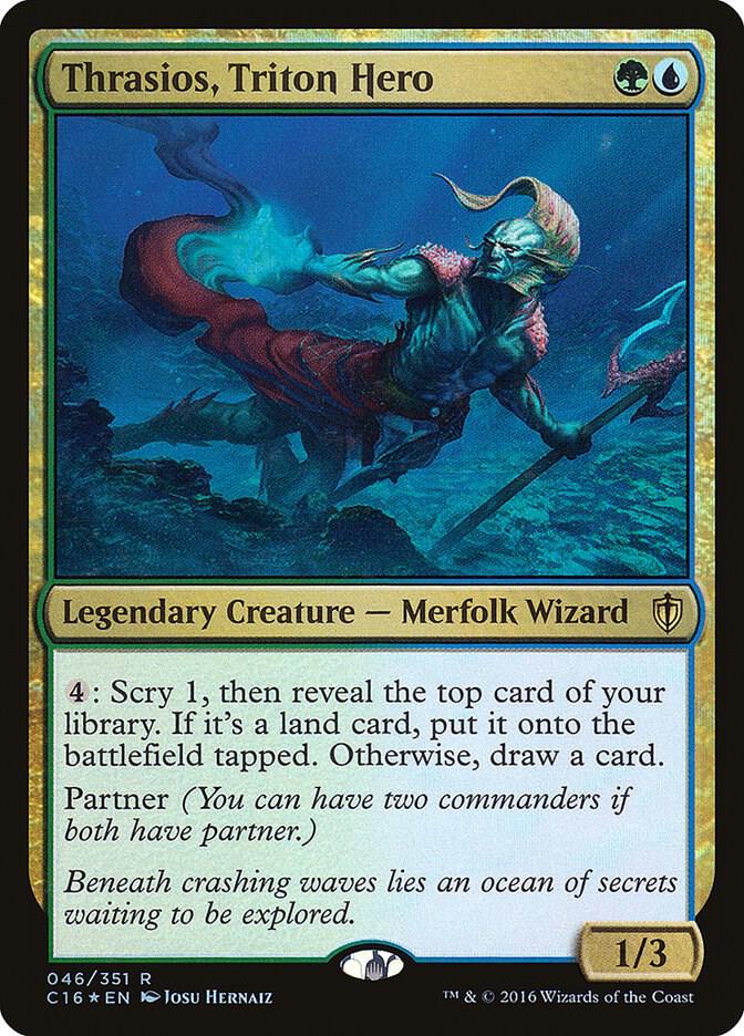 Thrasios, Triton Hero, Commander 2016 46