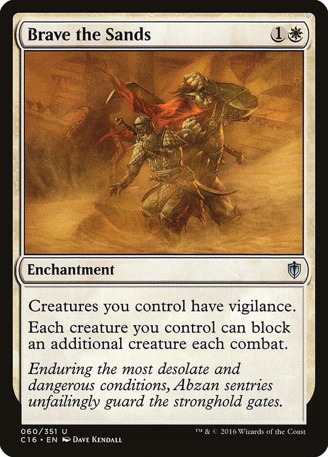 Brave the Sands, Commander 2016 60