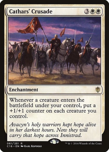 Cathars' Crusade, Commander 2016 61