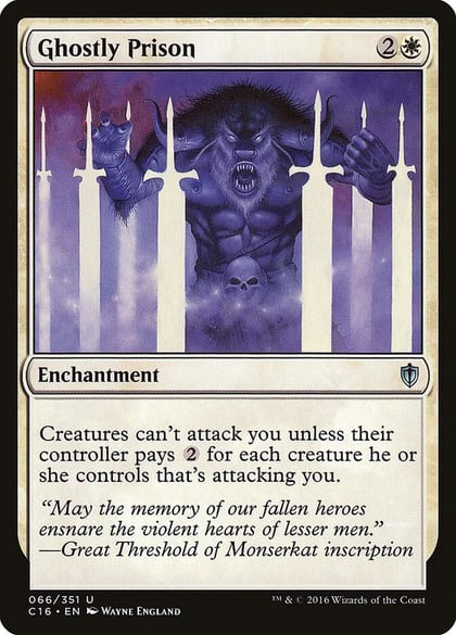 Ghostly Prison, Commander 2016 66