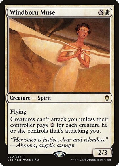 Windborn Muse, Commander 2016 80