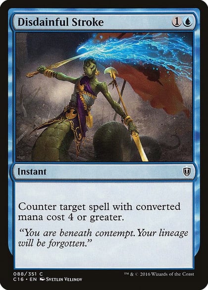 Disdainful Stroke, Commander 2016 88