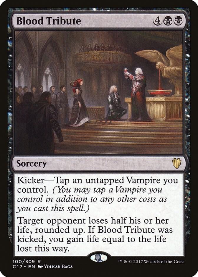Blood Tribute, Commander 2017 100