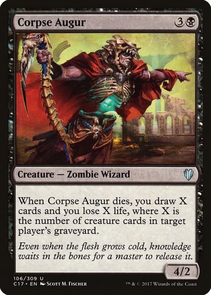 Corpse Augur, Commander 2017 106