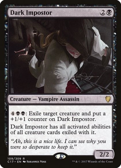 Dark Impostor, Commander 2017 109