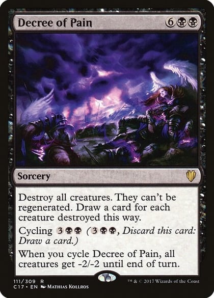 Decree of Pain, Commander 2017 111