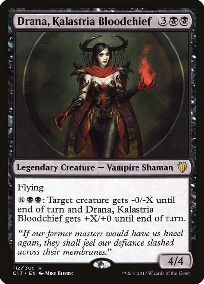 Drana, Kalastria Bloodchief, Commander 2017 112