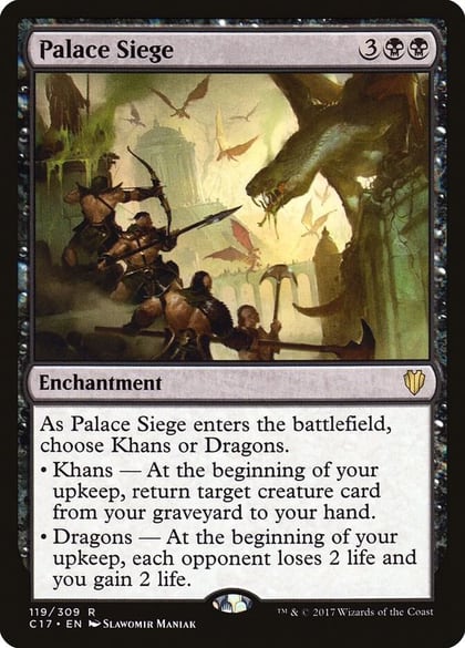 Palace Siege, Commander 2017 119