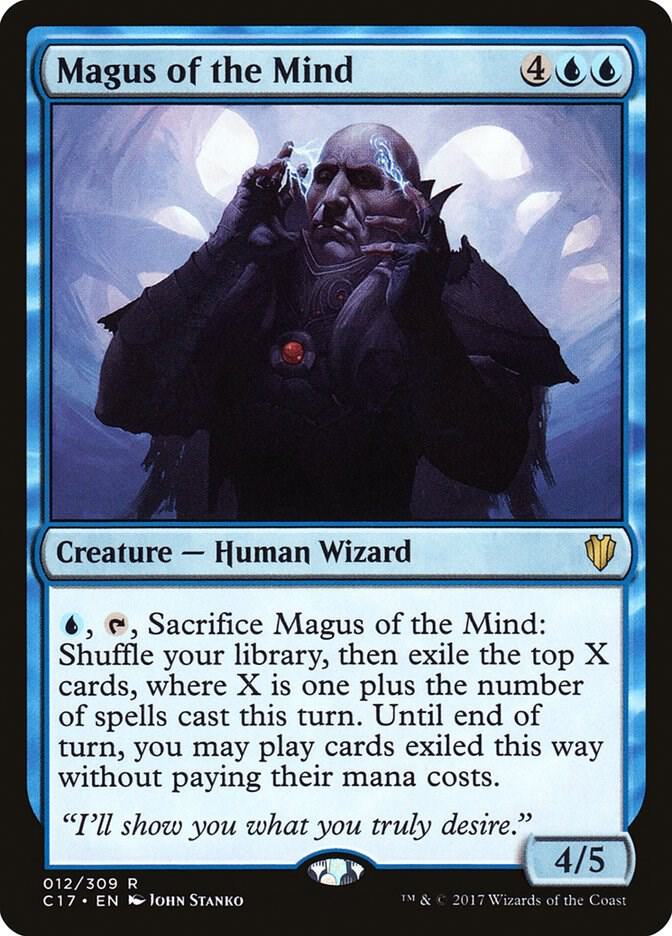 Magus of the Mind, Commander 2017 12