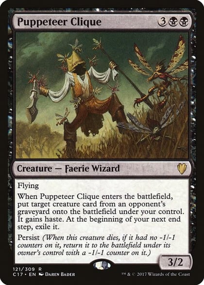 Puppeteer Clique, Commander 2017 121