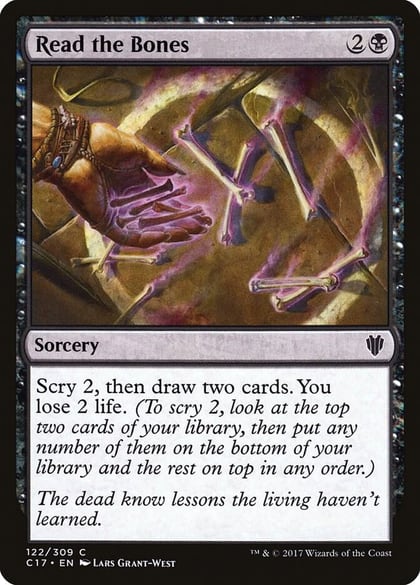 Read the Bones, Commander 2017 122