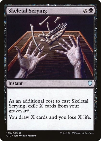 Skeletal Scrying, Commander 2017 125