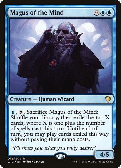 Magus of the Mind, Commander 2017 12