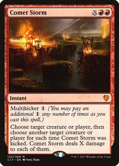 Comet Storm, Commander 2017 132