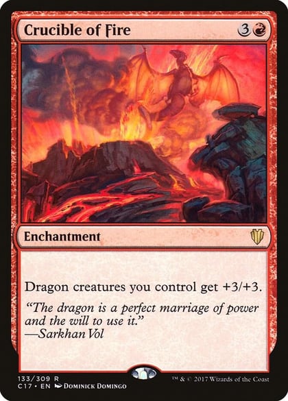 Crucible of Fire, Commander 2017 133