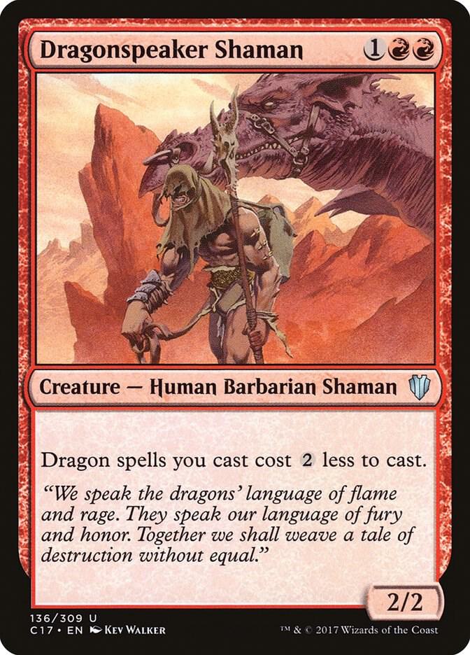 Dragonspeaker Shaman, Commander 2017 136