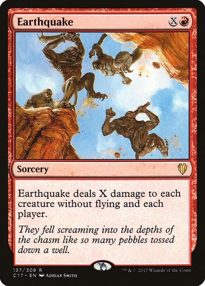 Earthquake, Commander 2017 137