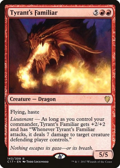 Tyrant's Familiar, Commander 2017 143