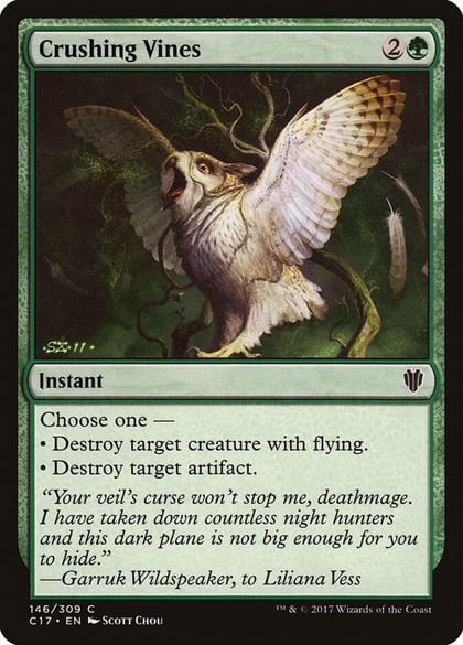 Crushing Vines, Commander 2017 146