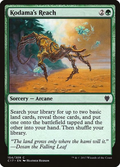 Kodama's Reach, Commander 2017 154