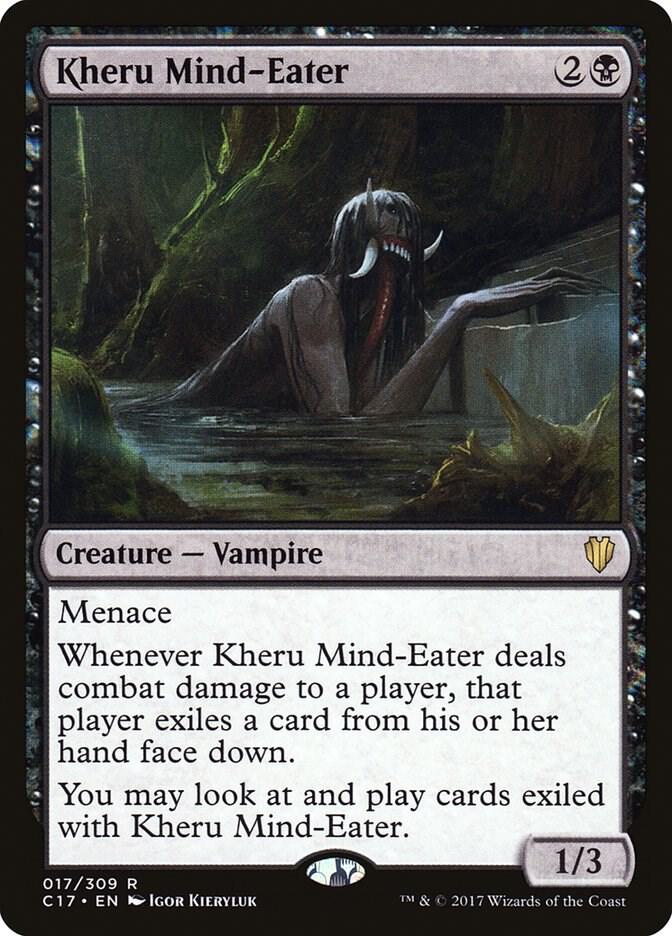 Kheru Mind-Eater, Commander 2017 17