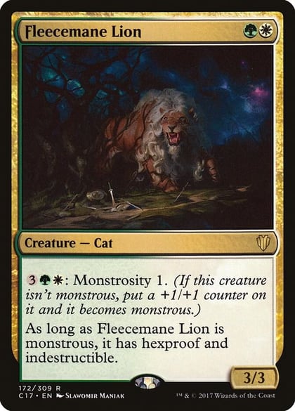 Fleecemane Lion, Commander 2017 172