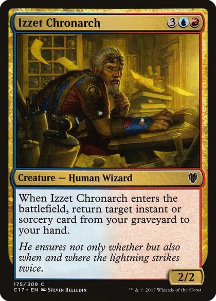 Izzet Chronarch, Commander 2017 175