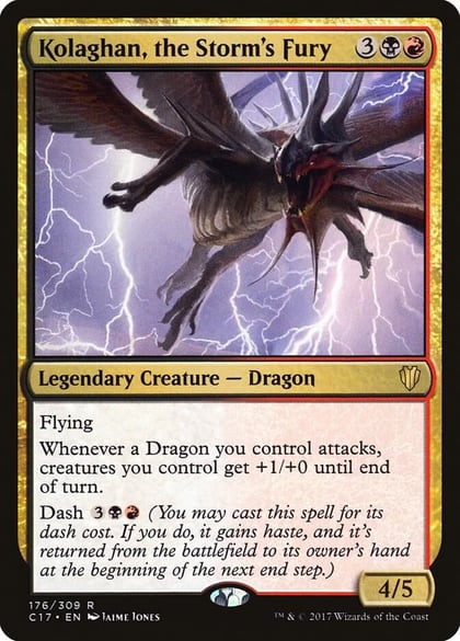 Kolaghan, the Storm's Fury, Commander 2017 176
