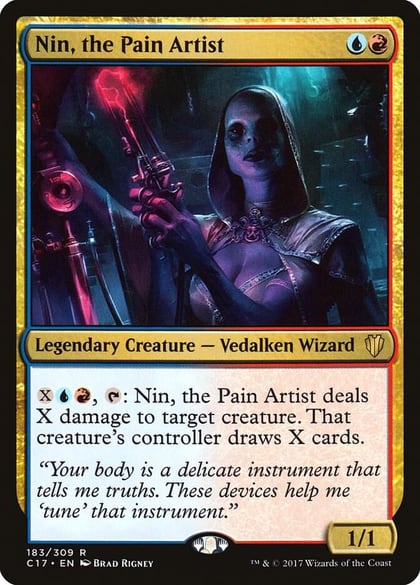 Nin, the Pain Artist, Commander 2017 183