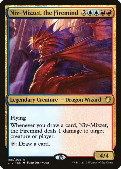 Niv-Mizzet, the Firemind, Commander 2017 185