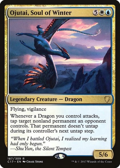 Ojutai, Soul of Winter, Commander 2017 187