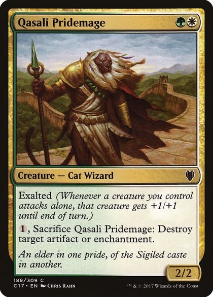 Qasali Pridemage, Commander 2017 189