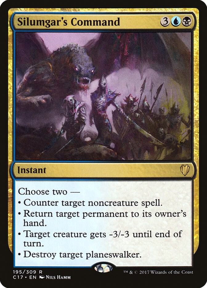 Silumgar's Command, Commander 2017 195