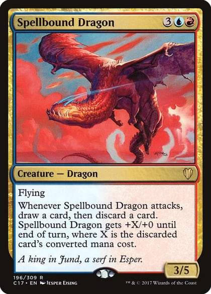 Spellbound Dragon, Commander 2017 196
