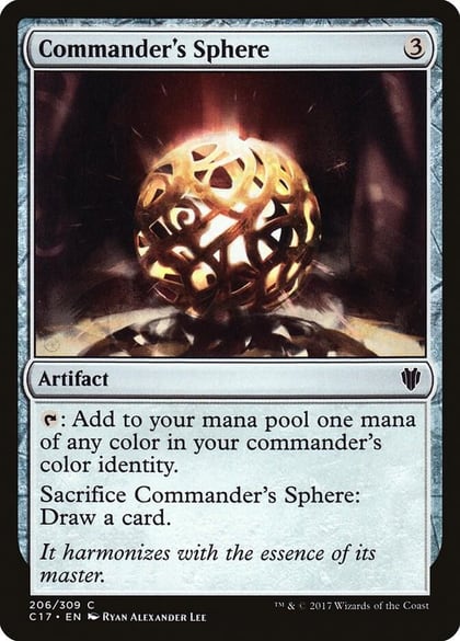 Commander's Sphere, Commander 2017 206