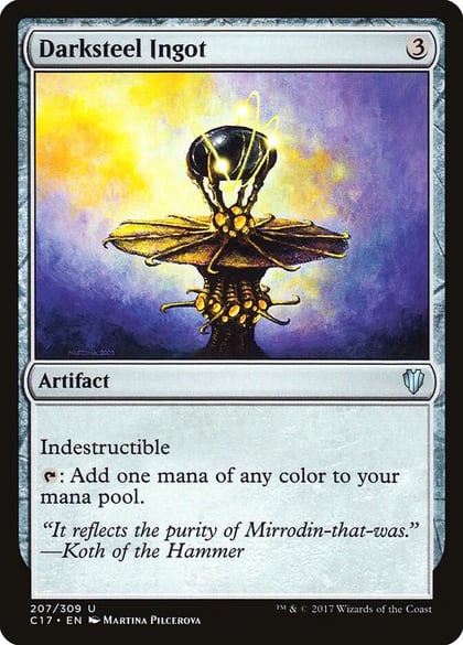 Darksteel Ingot, Commander 2017 207