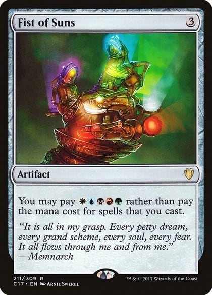 Fist of Suns, Commander 2017 211