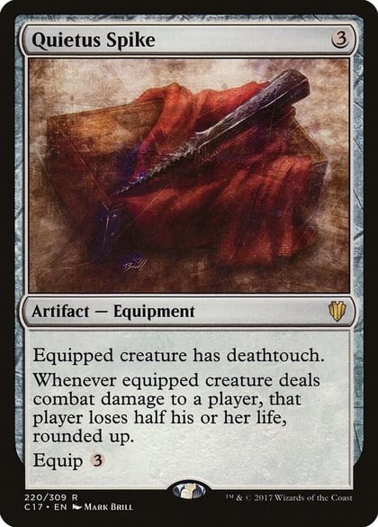 Quietus Spike, Commander 2017 220