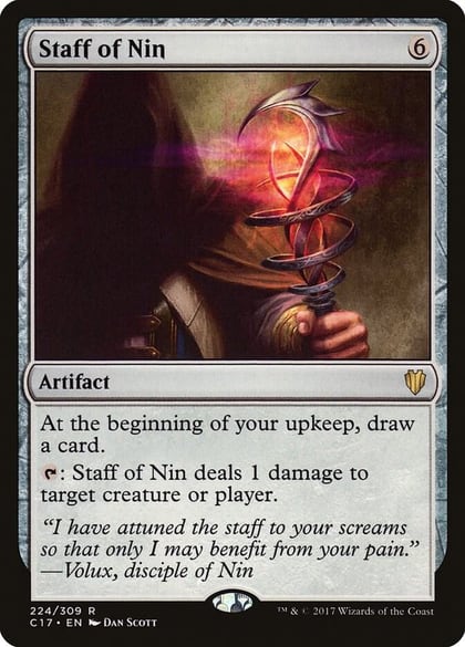 Staff of Nin, Commander 2017 224