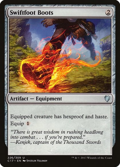 Swiftfoot Boots, Commander 2017 226