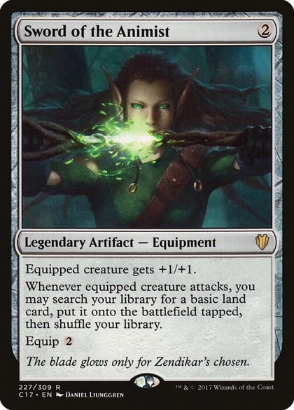 Sword of the Animist, Commander 2017 227