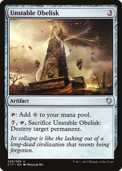 Unstable Obelisk, Commander 2017 229